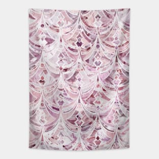 Berry Frosting Art Deco Pattern Tapestry