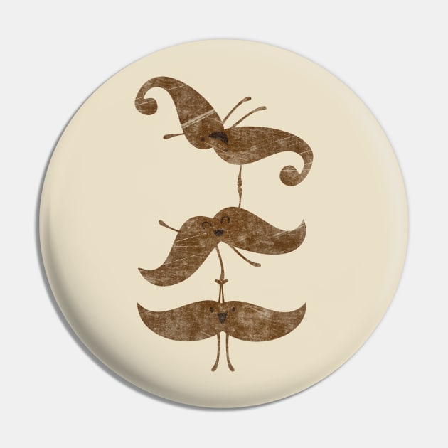 Stache Tricks Pin by BeanePod