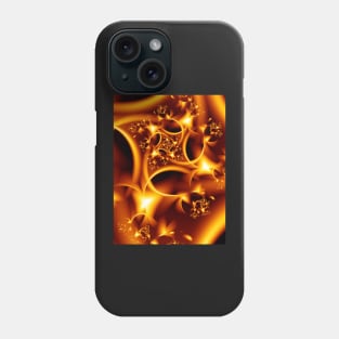 Fiery Fractal Flames Phone Case