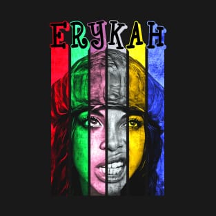 Erykah Badu Pop Art Vintage style T-Shirt