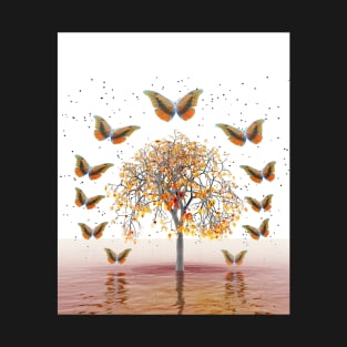 Butterflies in Flight T-Shirt