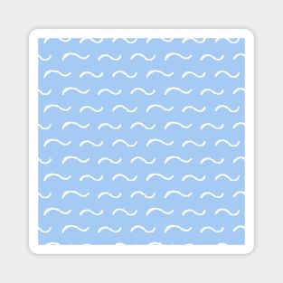 Repeating Water Pattern Magnet