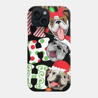 Ho Ho Ho Bulldog Phone Case