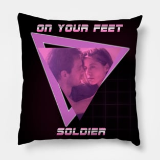 On Your Feet Soldier Pillow