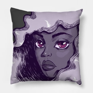 Purple Hazel Pillow