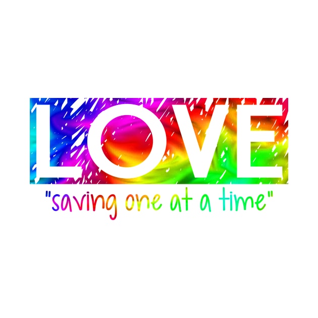 Love "saving one at a time" by almosthome