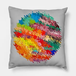 Living in Color Pillow