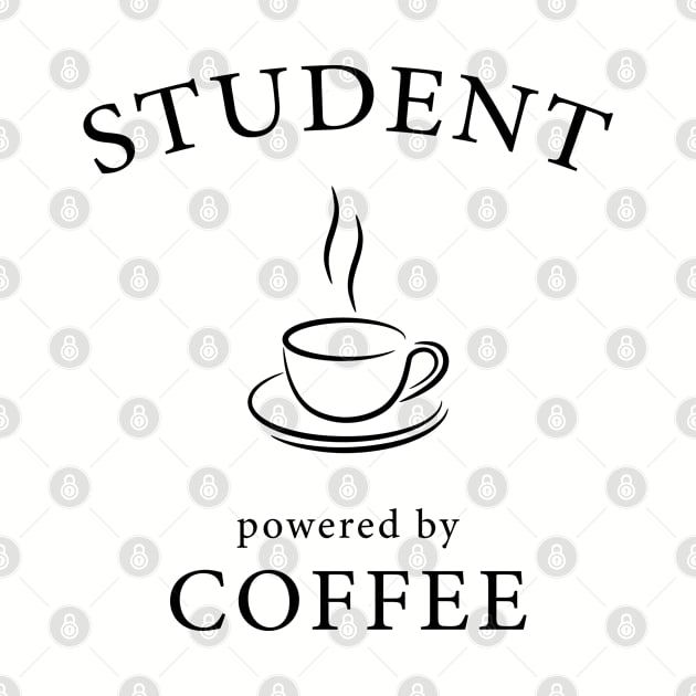 Student - powered by coffee by Florin Tenica