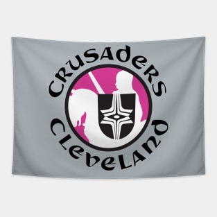 Retro Hockey - Cleveland Crusaders Hockey Team - WHA Seventies Tapestry