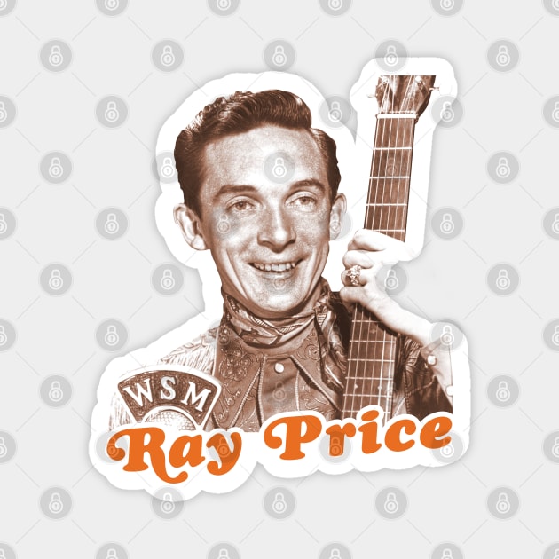 Ray Price // Classic Country Icon Tribute Magnet by darklordpug