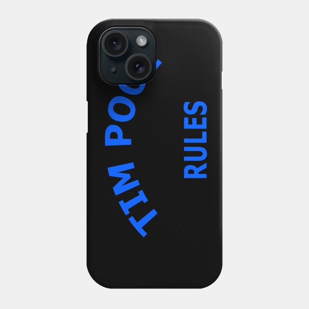 Tim Pool Rules Phone Case by Lyvershop