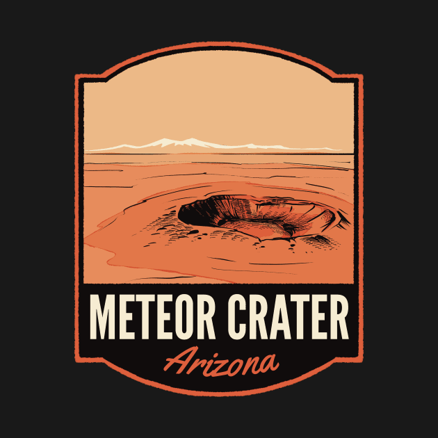 Meteor Crater Arizona by HalpinDesign