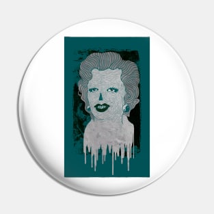 Zombie Celebrity Pin