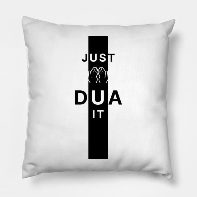 Just Dua It Pillow by Muslimpreneur