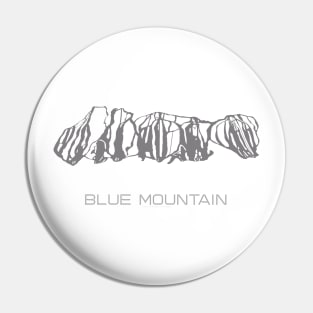 Blue Mountain Resort 3D Pin