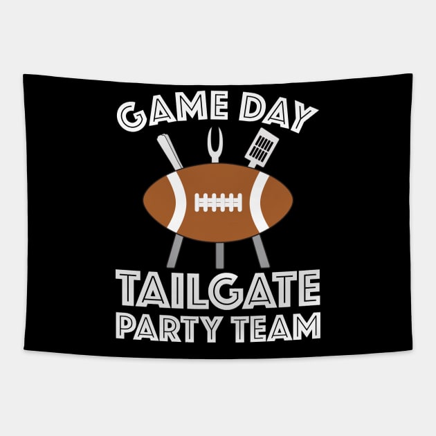 Game Day Tailgate Party Team Tapestry by DPattonPD