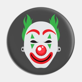 Halloween Clown Face Mask Pin