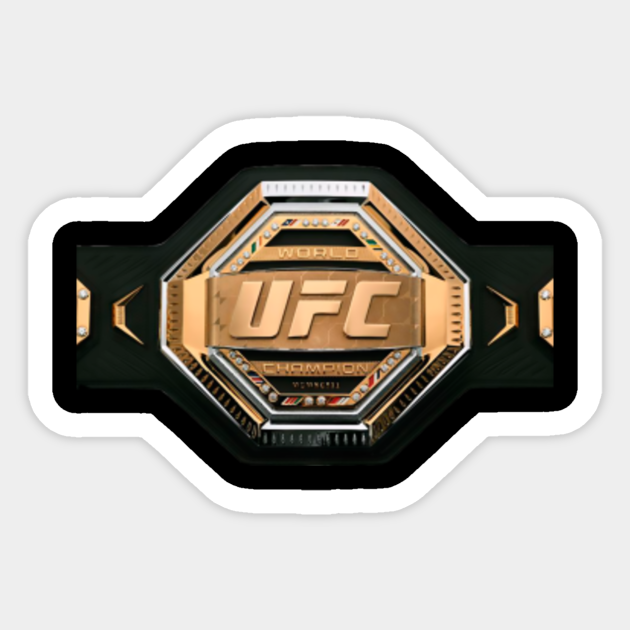 new ufc belt design