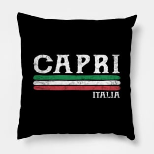 Capri Italy Italia Italian Pillow