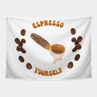 Espresso Yourself Tapestry