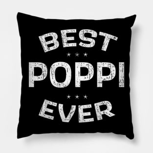 Garndpa Gifts Best Poppi Fathers Day for Grandparents Pillow