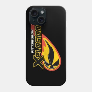 Defunct Pittsburgh Xplosion Basketball Team Phone Case