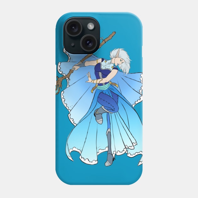 Elven Air Mage Phone Case by JXG