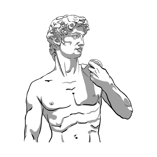 David of Michelangelo by ArtFork