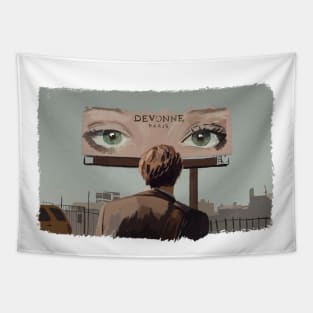 Sofi's Eyes - Illustration Tapestry