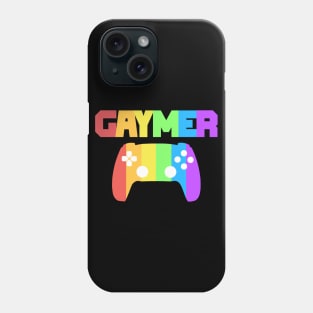 Gaymer Gay Pride Rainbow Gamer Gaming LGBTQ Phone Case