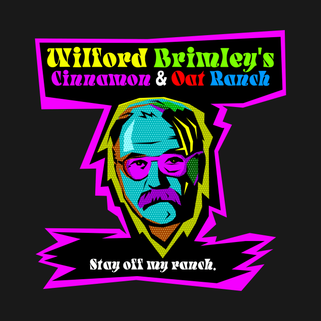 Wilford Brimley by Ted's Shirts