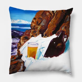 Homebrew on Flattop Mountain Pillow