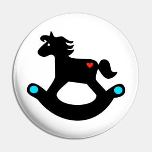 horse toy Pin