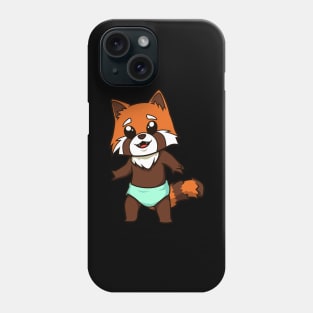 Kawaii Baby Red Panda Phone Case