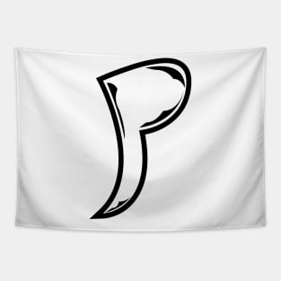 P Logo (Wall Art / Tapestry) Tapestry