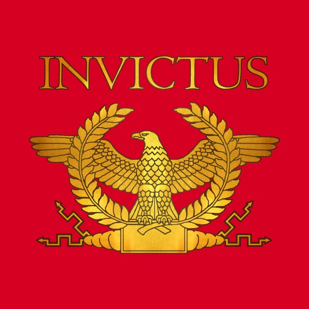 Invictus Golden Eagle by AtlanteanArts