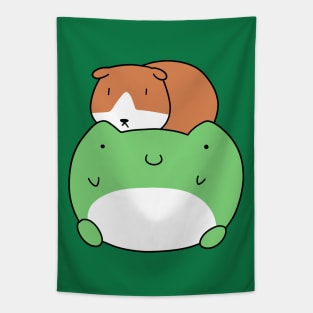 Guinea Pig and Frog Tapestry