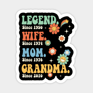 Legend Wife Mommy Grandma Gift For Women Mother day Magnet