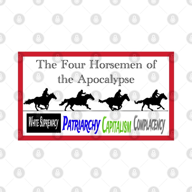 Four Horsemen of the Apocalypse - Red Border - Front by SubversiveWare