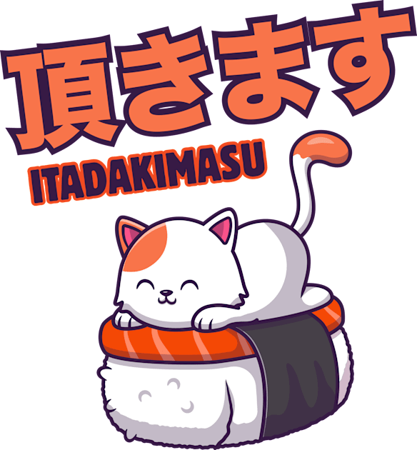 Sushi Cat Kids T-Shirt by Snap Sebbata