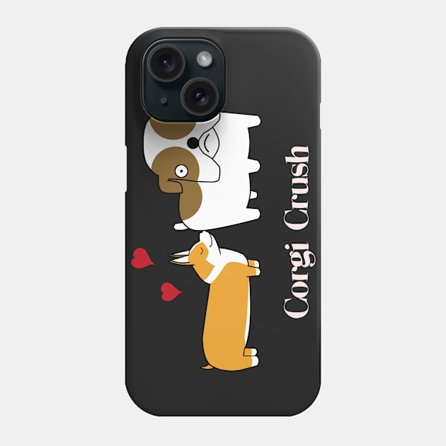 Corgi Crush Phone Case by Underground Cargo