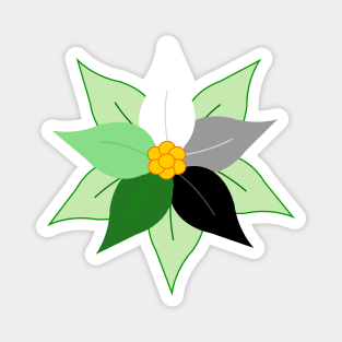 Pride Poinsettia Magnet