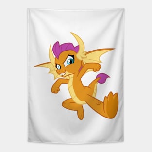 Smolder flying air kick Tapestry