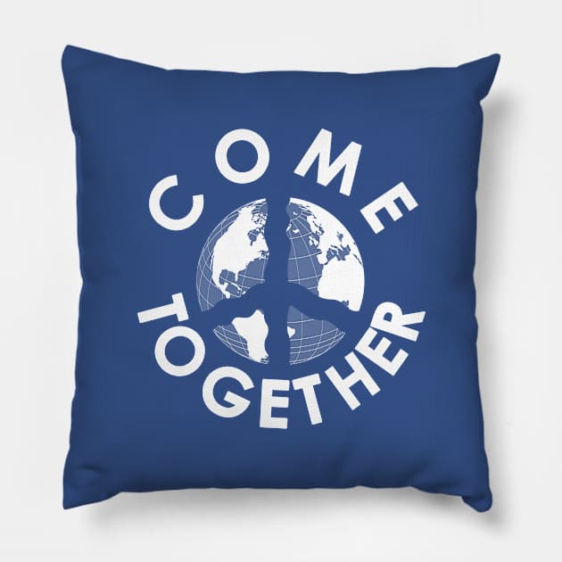 COME TOGETHER Pillow by geeklyshirts