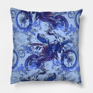 Dirt-Bike Heaven - Motocross Racers Pillow