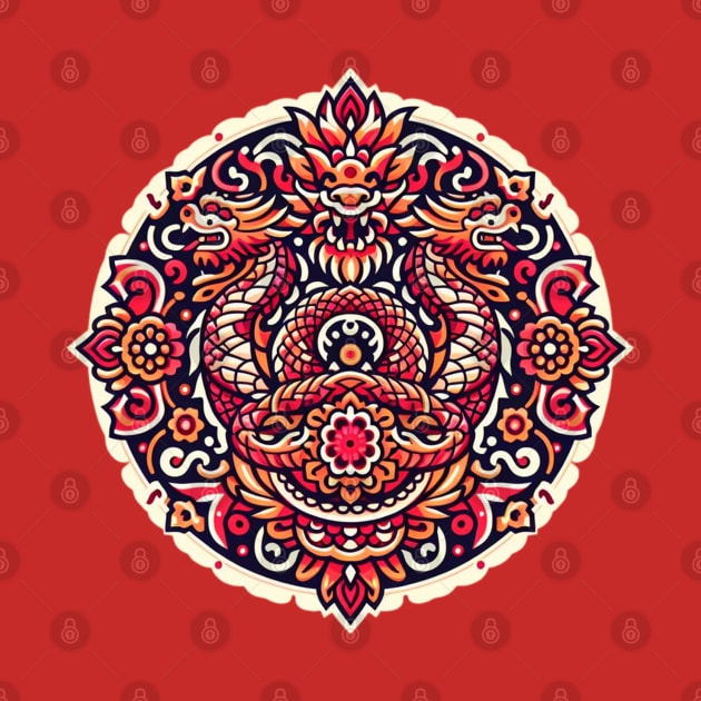 Chinese mandala chinese new year by grappict