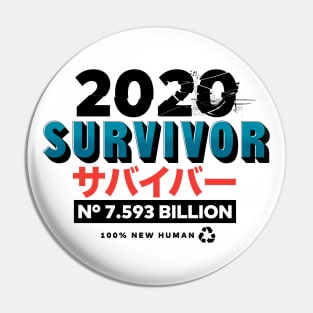 2020 SURVIVOR Pin