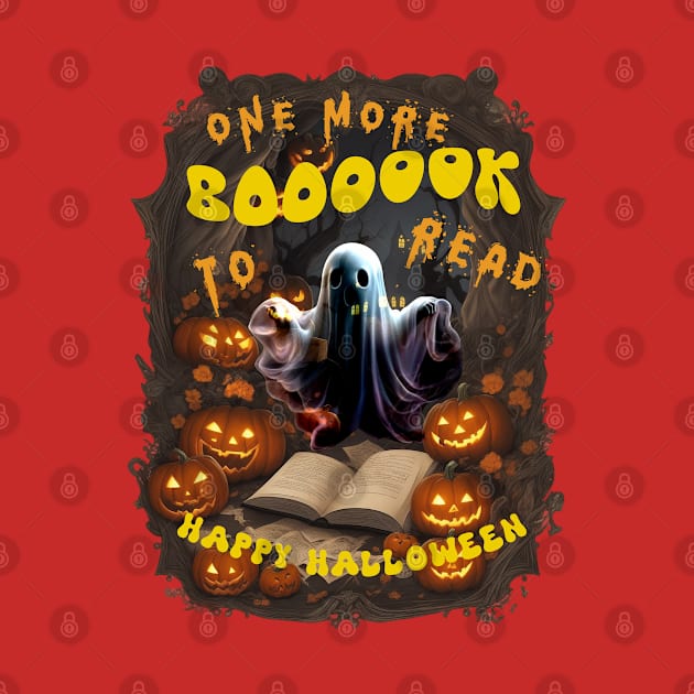 One More Book To Read Halloween Spooky Motifs by antarte