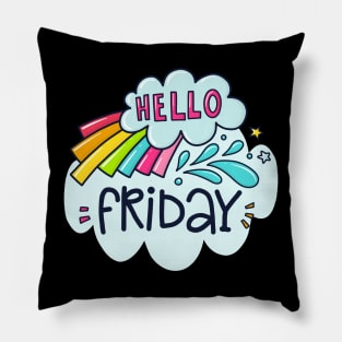 Hello Friday Pillow