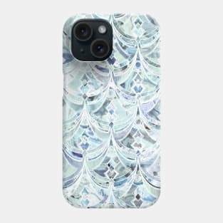 Ice and Diamonds Art Deco Pattern Phone Case